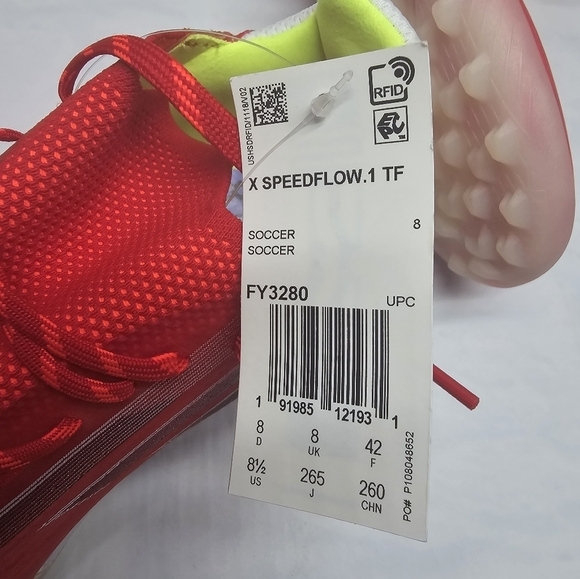 Adidas X Speedflow.1 TF Soccer Shoes ~ Men's 8.5 ~ FY3280 - Picture 10 of 10